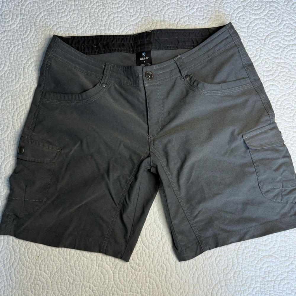 Kuhl Steel Gray Button Accent size 8